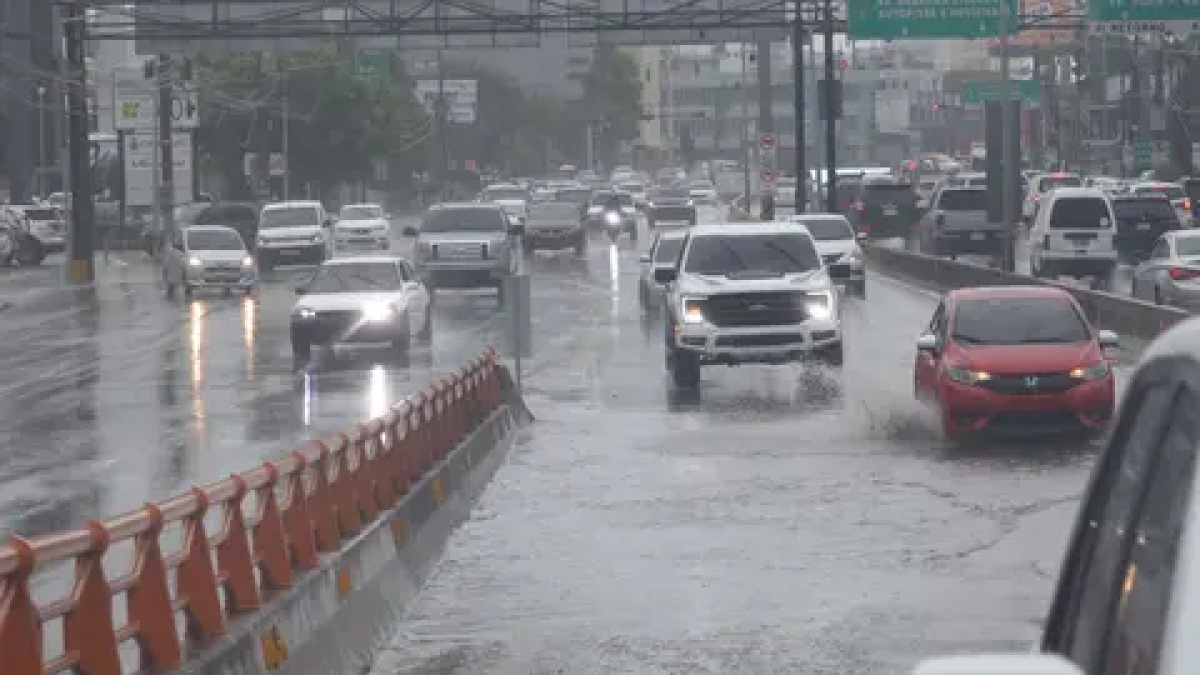 ¡Atención! Aguaceros y tronadas afectarán el Gran Santo Domingo desde las primeras horas de este lunes